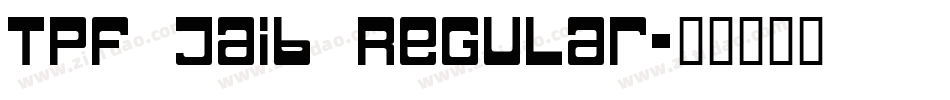 TPF Jaib Regular字体转换